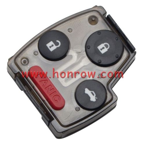For Ho 3+1 remote control key blank with put chip place