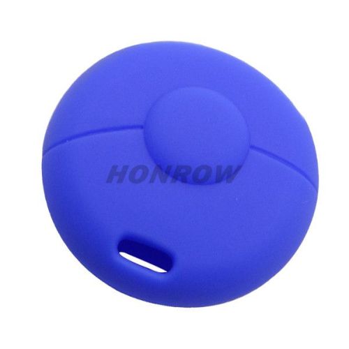 For Benz Smart 1 button silicon case (Blue color)（MOQ: 50pcs)