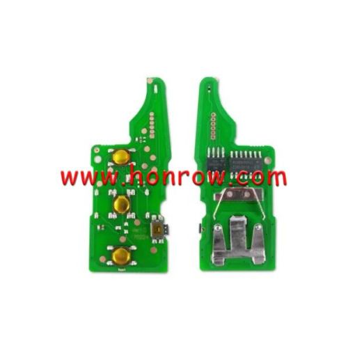 For VW MQB 3 button remote key  with 315MHz Megamos AES ID88 chip   FCCID: NBGFS93N 5K0837202BJ
