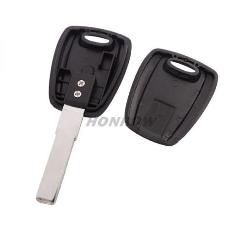 For Fiat transponder key blank (can put TPX chip inside) without logo black color
