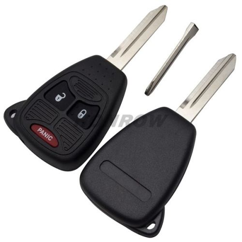 For Chry 2+1 Button remote key shell