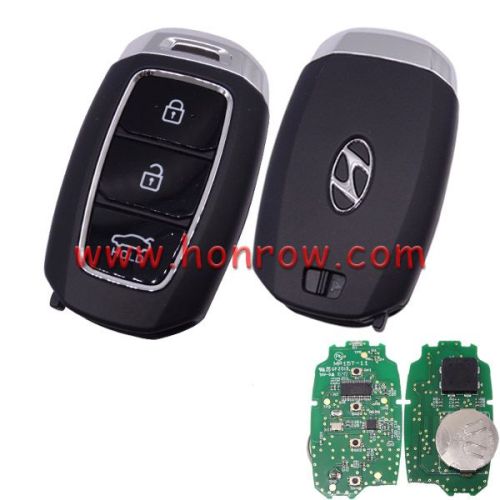 For Hyu 3 button  keyless remote key with 434mhz
