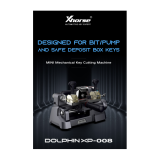 Xhorse Dolphin XP-008 Key Cutting Machine Mini Mechanical for Special Bit/ Double Bit Keys