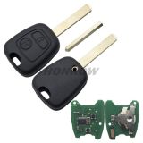 For Cit 2 button remote key with 307 blade 433Mhz PCF7961 Chip