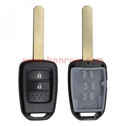 For Ho 2 button remote key blank