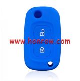 For Renault 2 button silicon case (black,blue ,red. Please choose the color)