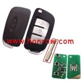 For Ford Mondeo 3 button Modified Flip Folding Remote Key with 433Mhz 4D63 chip