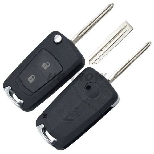 For Hyu 2 button modified remote key blank