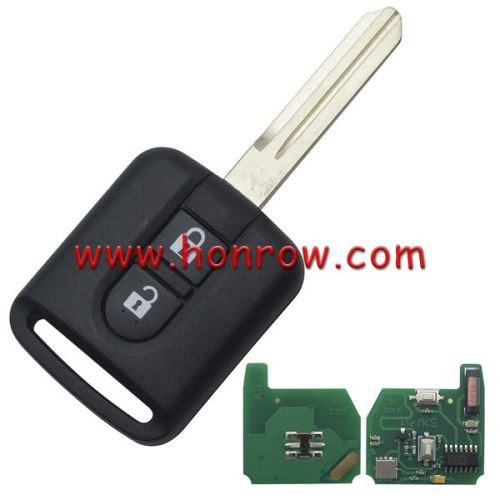 After Make For Renault 2 button remote key with 433mhz with 7946 chip with FSK model