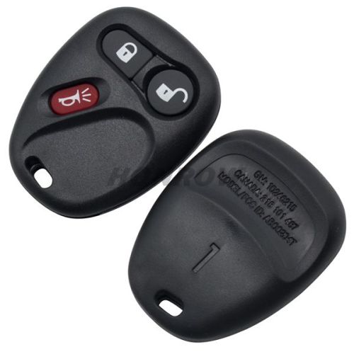 For Bu 2+1 button remote key blank With Battery Place
