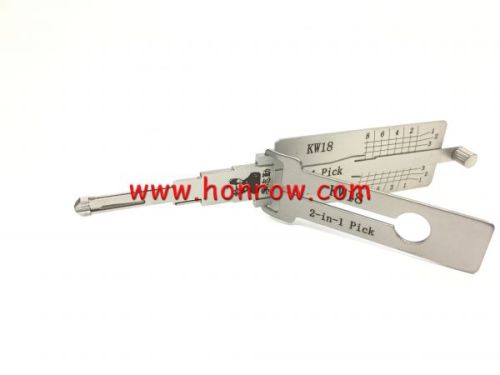 For Original Lishi KW18 2 in 1 decode and lockpick