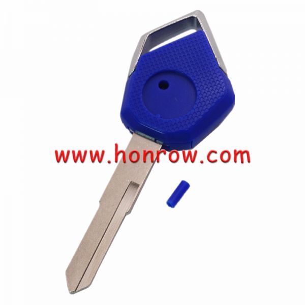 For KAWASAKI motorcycle key blank(blue) left blade