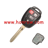 For Toy 4 Button remote key with 314MHz H Chip  FCCID:GQ4-52T