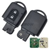 For Nissan 2 button Smart Remote key with PCF 7936 HITAG 2 ID46 433mhz Genuine Part Number: 285E34X00A / 285E3EB30A