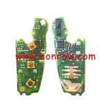 For Original Audi Q2 Q3 3Btn Flip remote key with MQB48  ID48 (megmos AES)433mhz FCCID:81A837220