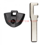For BMW Motorcycle key blank with black color