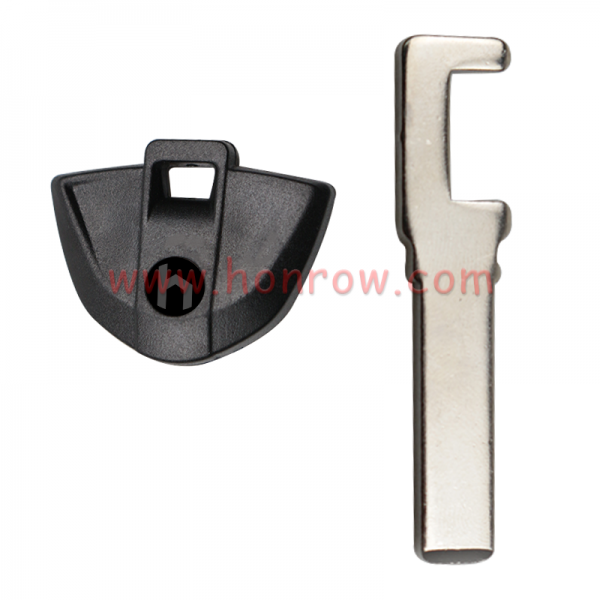 For BMW Motorcycle key blank with black color