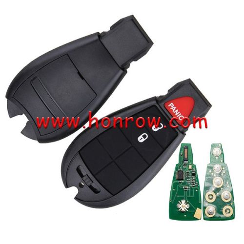For Chry 2+1 button remote key with 433Mhz