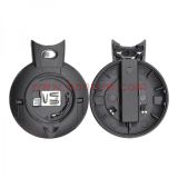 For BMW MINI 3 Button remote key blank ,the battery place on the back