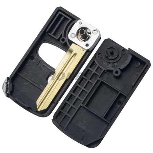 For Small Mit Lancer 3  button modified flip remote key blank