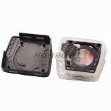 For Toy land cruiser prado 2+1 button remote shell