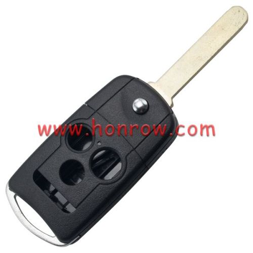 For Ho 3+1 button flip remote key shell