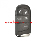 For Fiat 5 button remote key with 433Mhz PCF7953M /PCF7945 4A HITAG AES HITAG AES Chip FCC ID:M3N-40821302