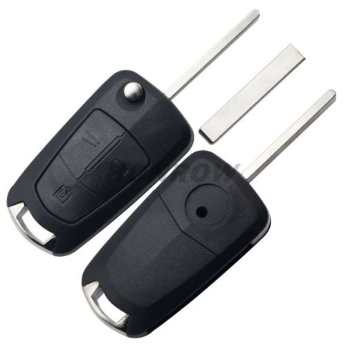 For Opel 3 button flip remote key blank