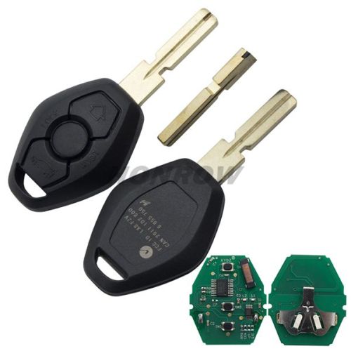 For BMW 5 Series CAS2 systerm 3 button remote key with 868mhz PCF7942chips