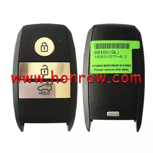 For Original Kia Sportage 3 button smart key with 433MHz FSK NCF2951X / HITAG 3 / 47 CHIP P/N: 95440-D9100 Work On: 2016 For KIA Sportage