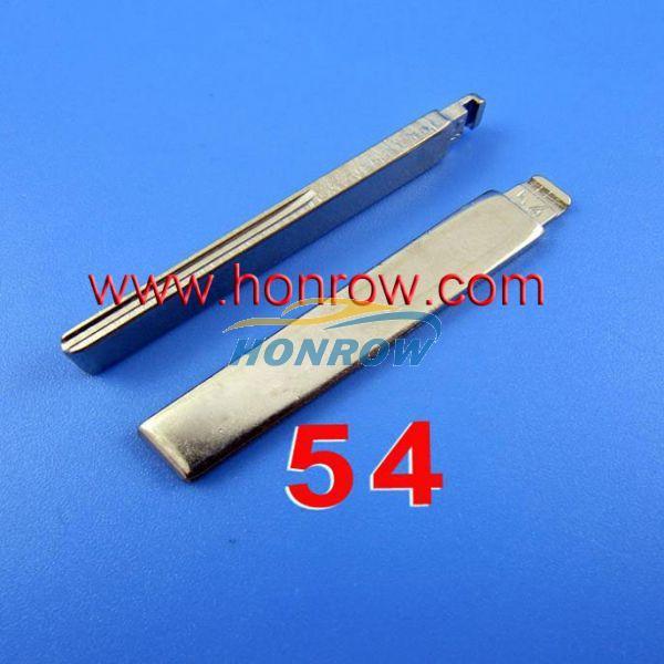 For Peugeot Remote Key Blade 407 54#