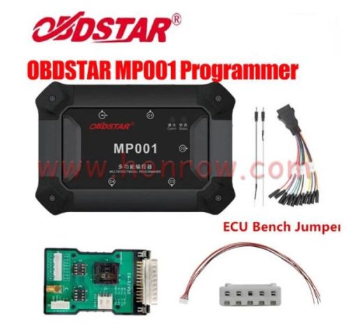 OBDSTAR MP001 Programmer Supports EEPROM/MCU Reading and Writing/Cloning/Data Processing Must Work with ECU Bench Jumper  Package List: 1pc x OBDSTAR MP001 Programmer 1pc x OBDSTAR C4-01 Host 1pc x W0
