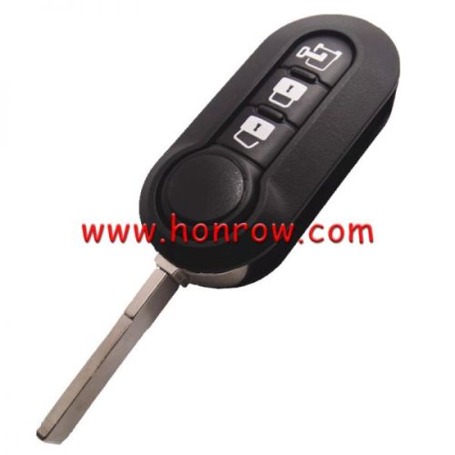 For Fiat 3 button remote key blank