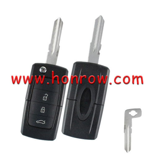 For Ford 3 button flip remote key blank