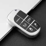 TPU Car Key Cover For TPU Car Key Cover For Jeep Compass  Cherokee  Renegade Grand Cherokee Grand Commander Key Protect Case