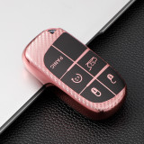 TPU Car Key Cover For TPU Car Key Cover For Jeep Compass  Cherokee  Renegade Grand Cherokee Grand Commander Key Protect Case
