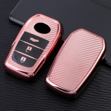 TPU Car Key Cover For  Highlander  CROWN  Prado  Vios  Camry  Corolla Key Protect Case