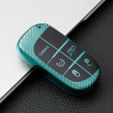 TPU Car Key Cover For TPU Car Key Cover For Jeep Compass  Cherokee  Renegade Grand Cherokee Grand Commander Key Protect Case