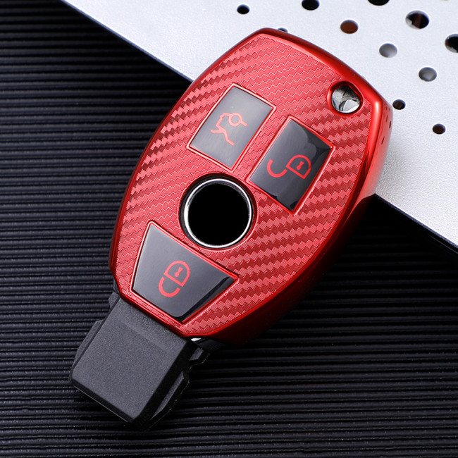 TPU Car Key Cover For Benz C-Class Key Protect Case