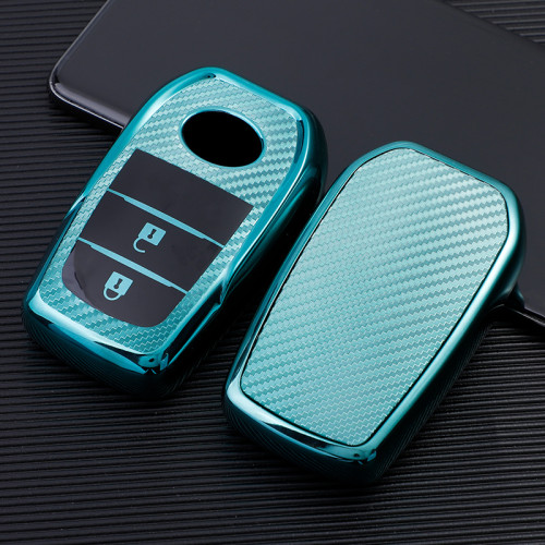TPU Car Key Cover For Highlander CROWN  Prado  Vios  Camry  Corolla Key Protect Case