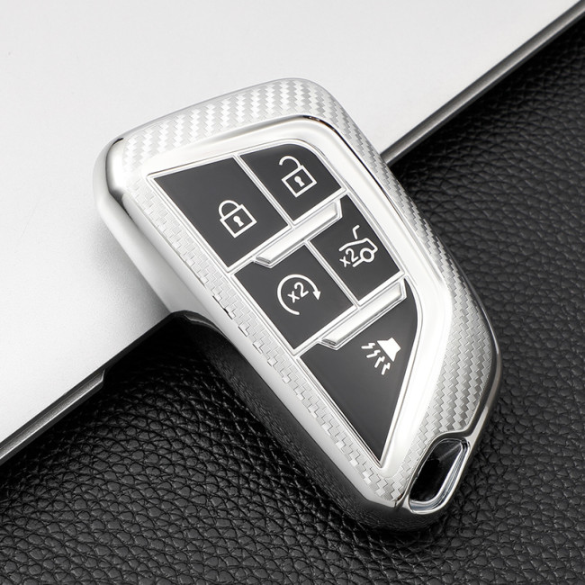 TPU Car Key Cover Cadillac XT5  XT4  XTS  XT6  CT6  ATS-L Key Protect Case