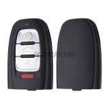 For Au Keyless 3+1 button remote key with 434mhz For Au A6, A8, Q3,Q5,Q7, only your remote key is like this, all remote key can use