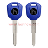 For Honda Motorcycle transponder key blank blue color