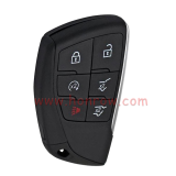 For Chevrolet 6 button Smart Key Keyless Entry with  ID49 Chip  433 Mhz FCCID:YGOG21TB2