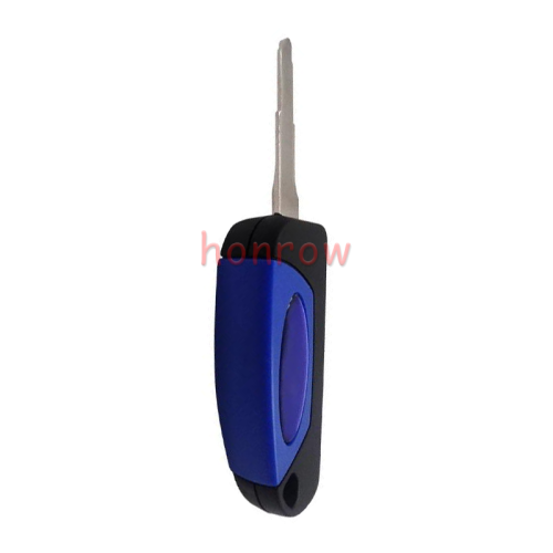 For Honda Motorcycle key blank with left blade blue color