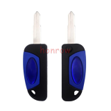 For Honda Motorcycle key blank with left blade blue color