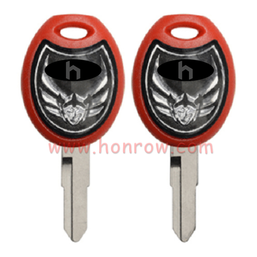 For Honda Motorcycle  key blank with right blade red color