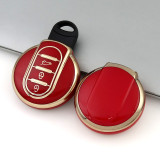 Gold TPU Car Key Cover For BMW Key Protect Case