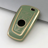 Gold TPU Car Key Cover For BMW Key Protect Case