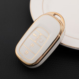 Gold TPU Car Key Cover For  Honda  Key Protect Case